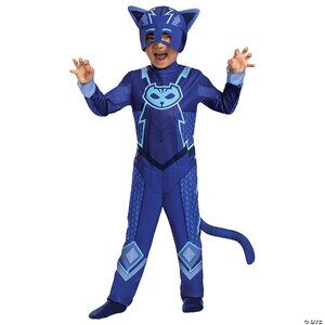 Disguise PJ Masks Cat Boy Toddler Child Deluxe Halloween Costume Complete Outfit